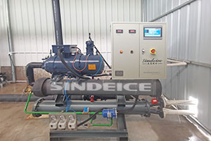 北海食品廠(chǎng)，片冰機(jī)和冷水機(jī)整套設(shè)備